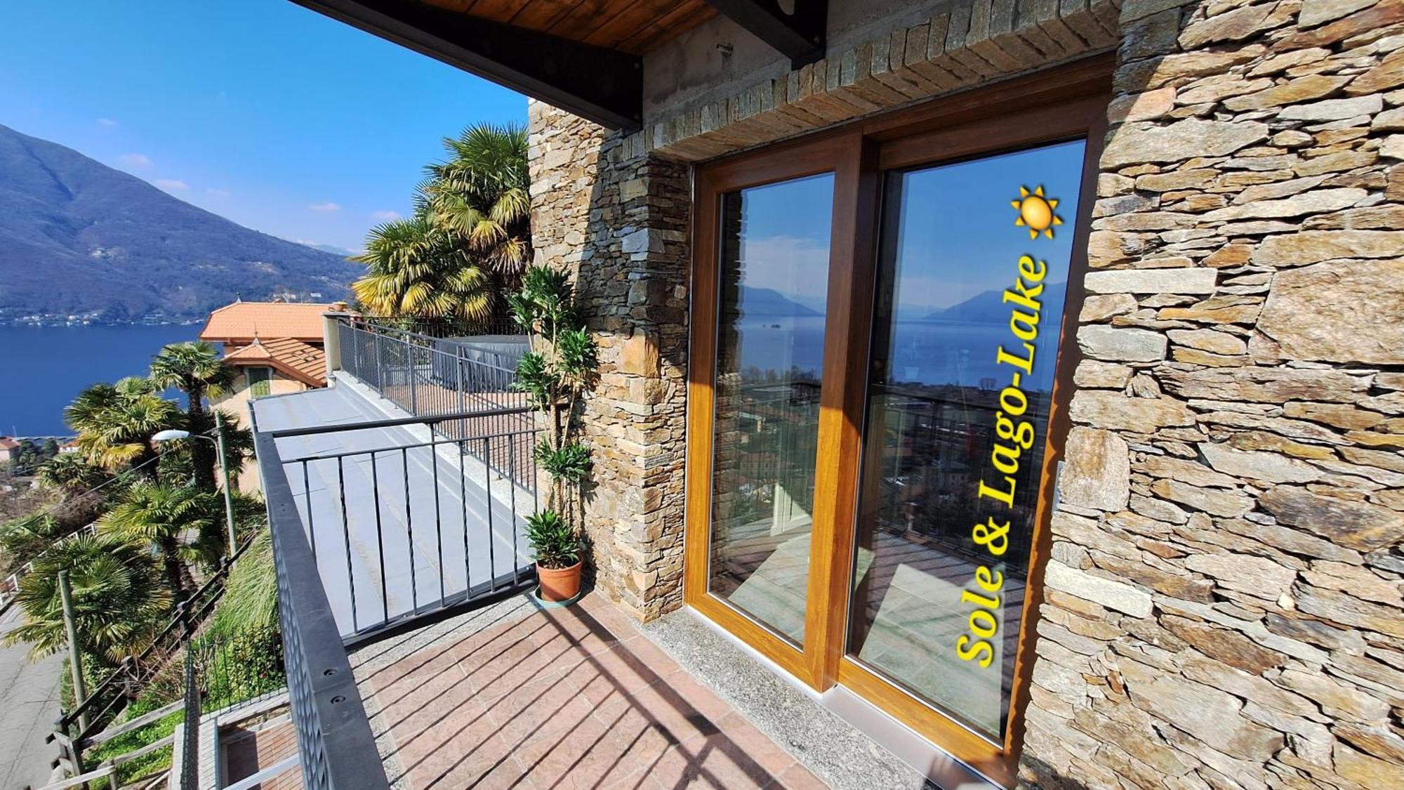 Sole & Lago-lake Apartment Maccagno